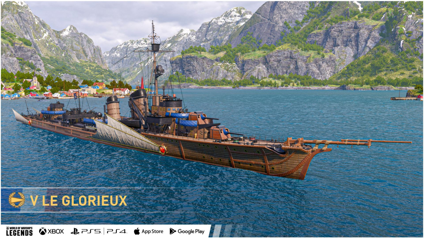 WoWS: Legends—Become a naval legend