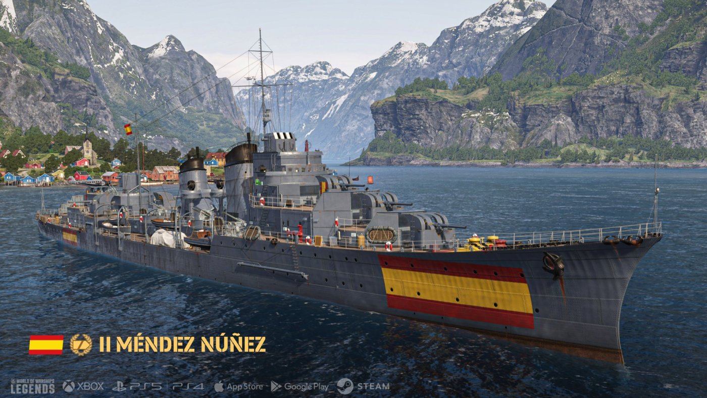 WoWS: Legends—Become a naval legend