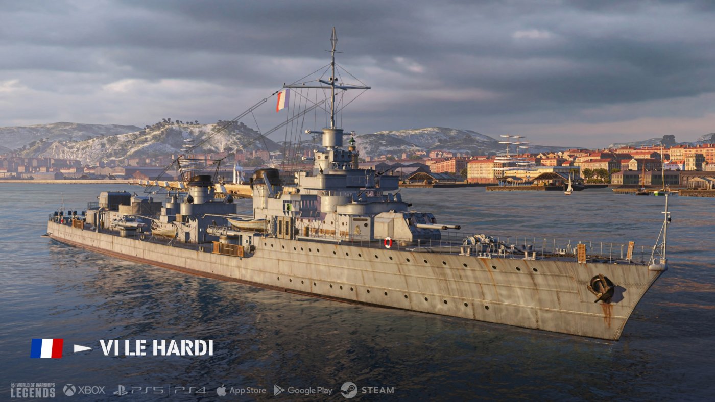 WoWS: Legends—Become a naval legend