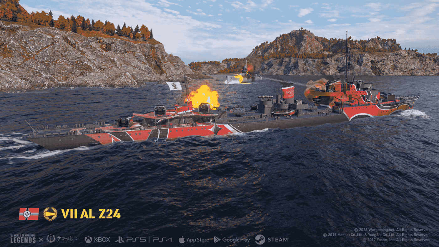 WoWS: Legends—Become a naval legend