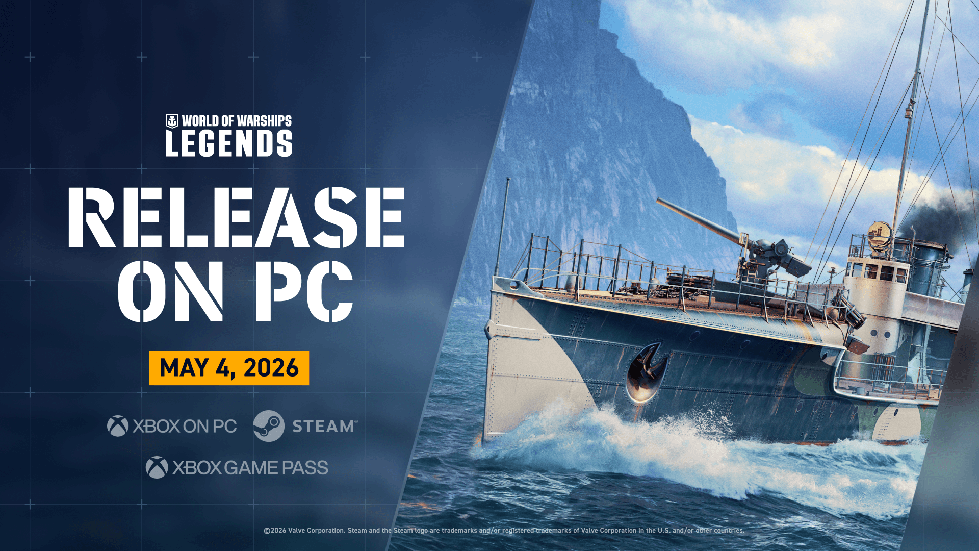 World of Warships: Legends Is Coming to PC on May 4