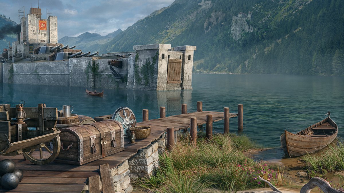 Medieval Legends: Castles and Nobles at Sea